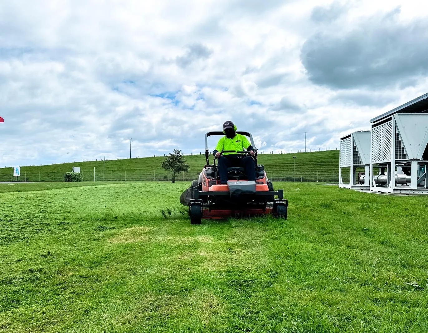 Hospitality grounds maintained by Holland Landscaping at an Auckland hotel