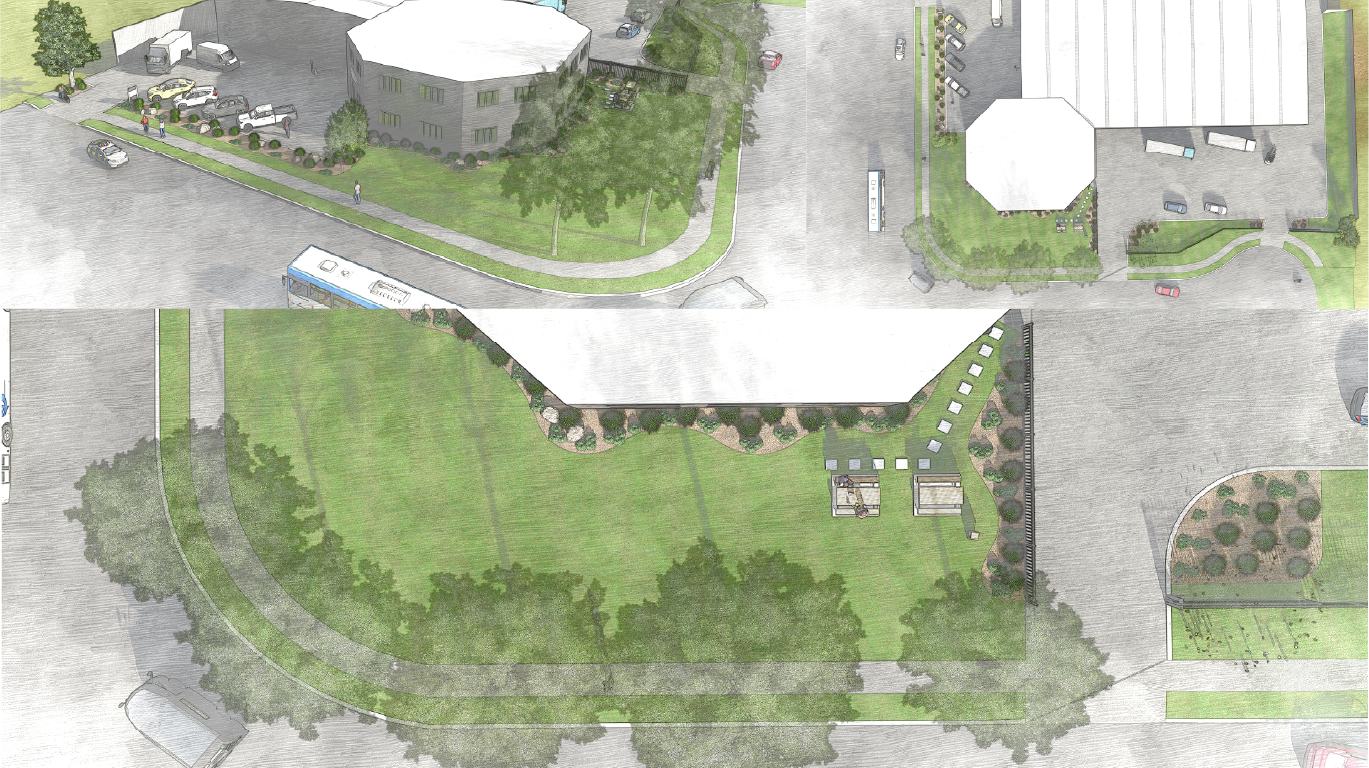 Holland Landscaping Commercial site plan