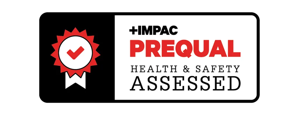 IMPAC Prequal health and safety assessed contractor