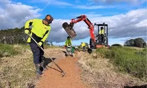 Totara Park Bike Track Rehabilitation site photograph 10