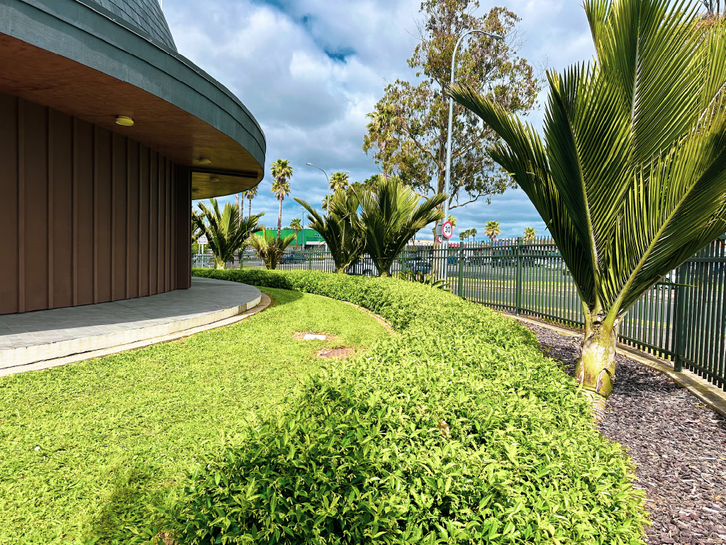Holland Landscaping maintained the landscape of a place of worship in Auckland.