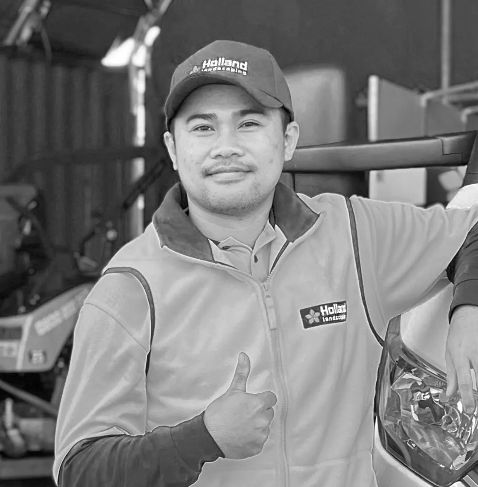 Benjie Monasque, design manager at Holland Landscaping