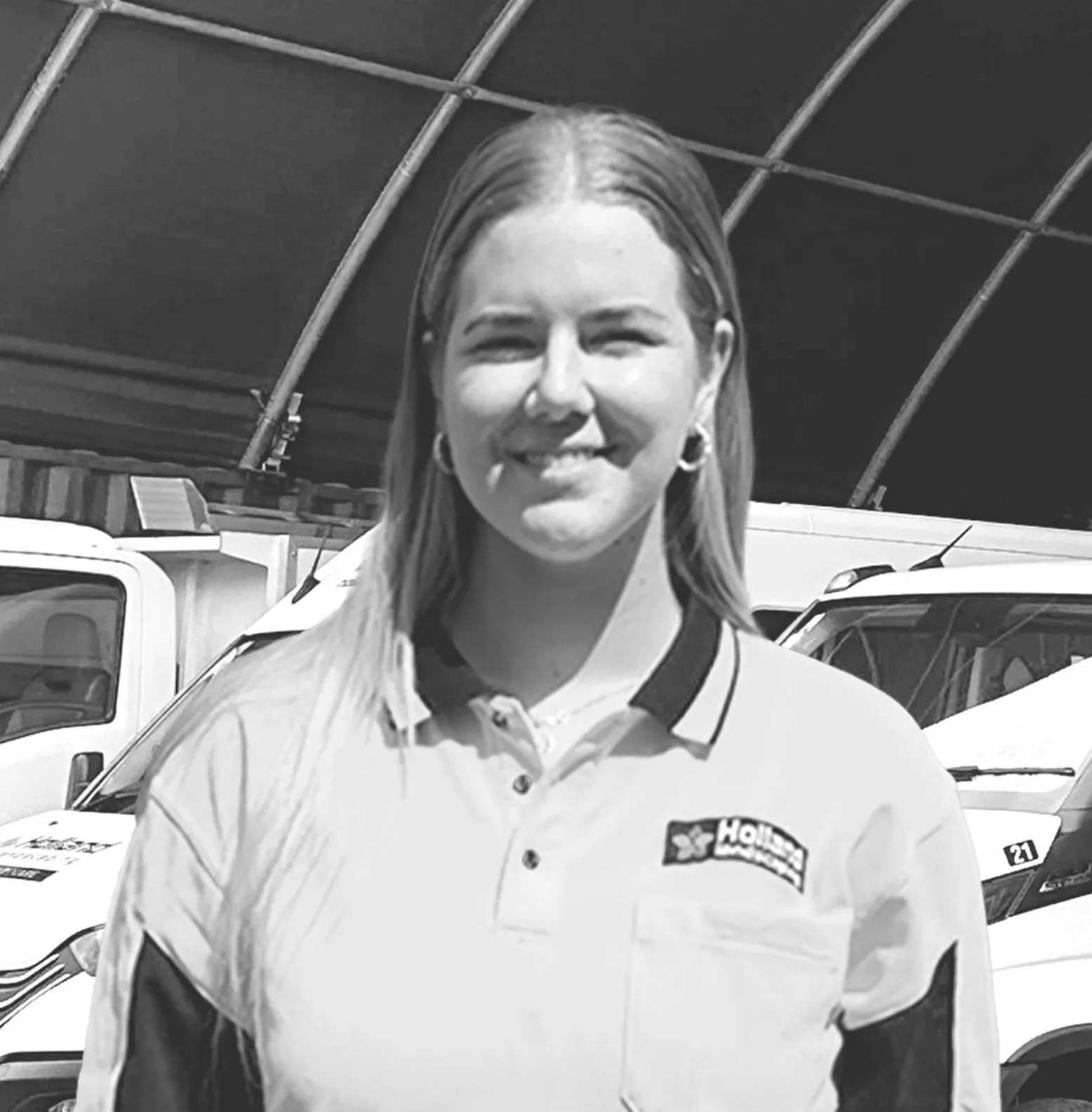 Emily Jane Schuurkamp, social media manager at Holland Landscaping