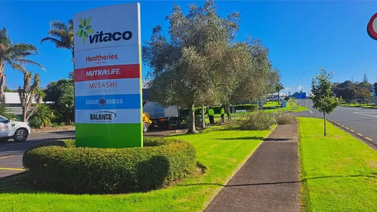 Vitaco, a Holland Landscaping commercial project in Auckland